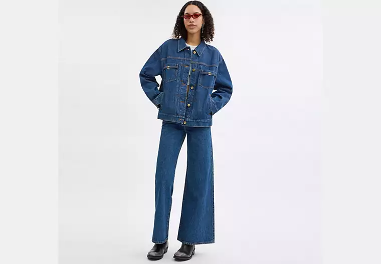 Heritage C Denim Trucker Jacket - Image 2