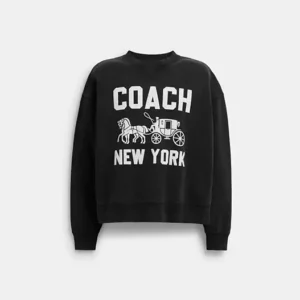 Horse and carriage sweatshirt